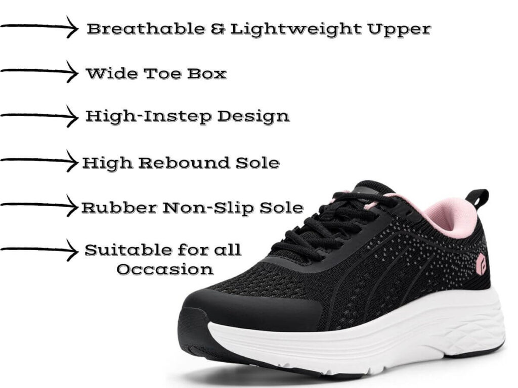 FitVille Women’s Walking Shoes