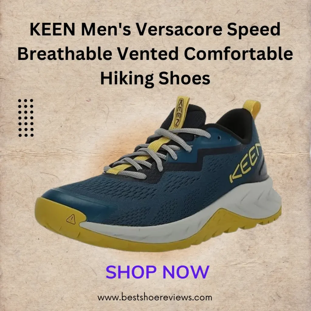 KEEN Men's Versacore Speed Breathable Vented Comfortable Hiking Shoes