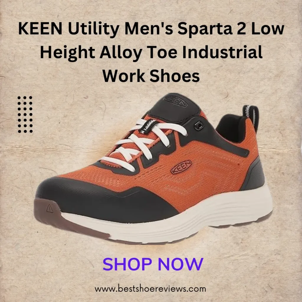 KEEN Utility Men's Sparta 2 Low Height Alloy Toe Industrial Work Shoes