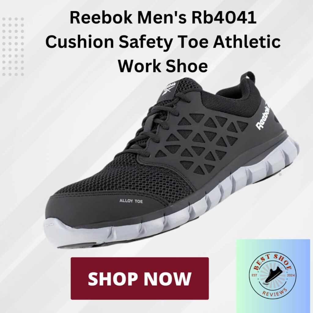 Reebok Men's Rb4041 Sublite Cushion Safety Toe Athletic Work Shoe